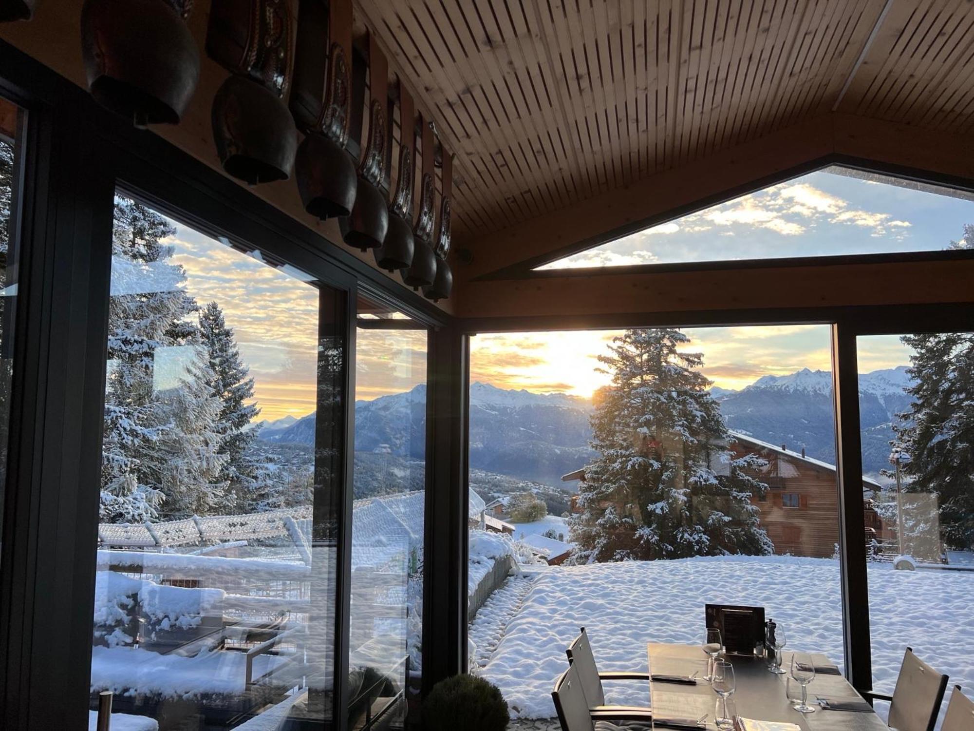 Hotel De Charme La Poste Anzère Dış mekan fotoğraf